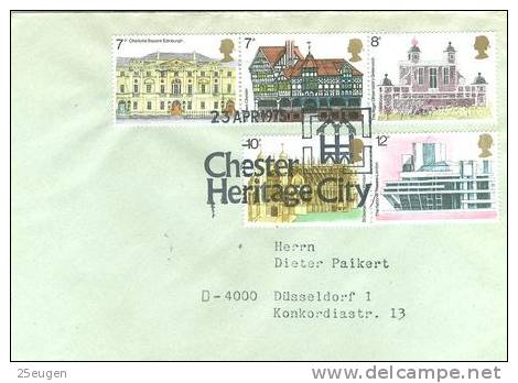 GREAT BRITAIN  1975 EUROPALIA   POSTMARK - Postmark Collection