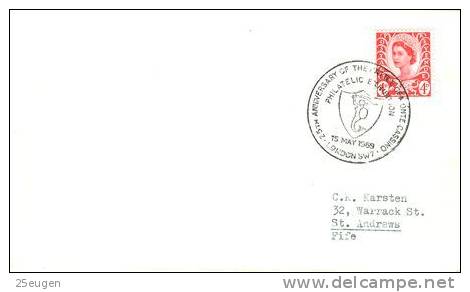 GREAT BRITAIN  1969 EUROPALIA   POSTMARK - Marcofilie