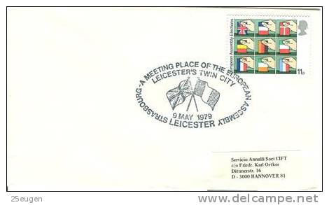 GREAT BRITAIN  1979 EUROPALIA   POSTMARK - Marcofilie