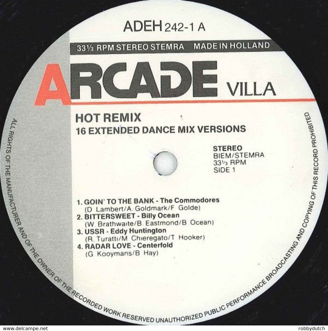 * 2LP *  HOT REMIX (16 extended dance mix versions)