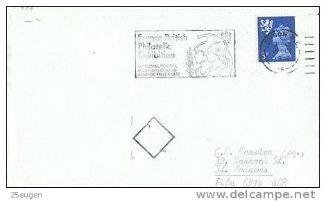 GREAT BRITAIN 1972 EUROPALIA   POSTMARK - Marcofilie