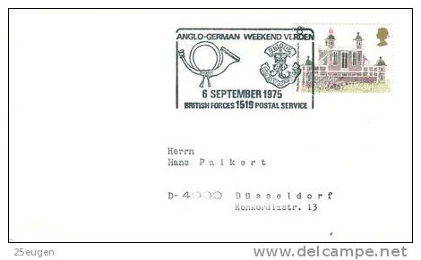 GREAT BRITAIN  1975 EUROPALIA   POSTMARK - Marcofilie