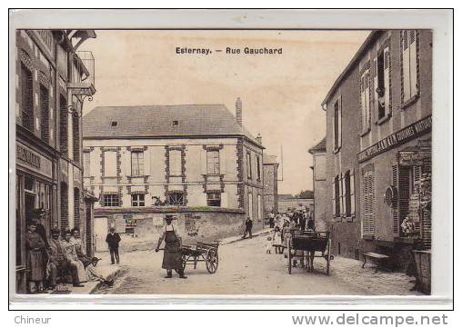 ESTERNAY RUE GAUCHARD LIBRAIRIE PAPETERIE JAMAIN - Esternay