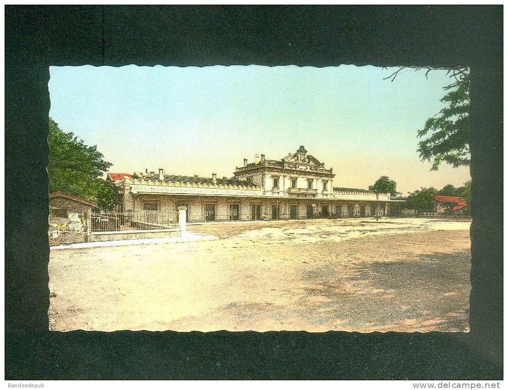 CPSM - Algérie - SETIF - La Gare ( CAP 47 Colorisée) - Sétif