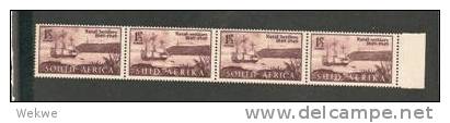 RSA Mi.nr.209-10/ SÜDAFRIKA -  Natal 1949 (Segelschiff) 4-er Streifen ** - Neufs