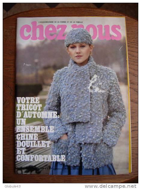 CHEZ NOUS N°39 SEPTEMBRE 1979  LA BOURGOGNE OUBLIEE - Lifestyle & Mode