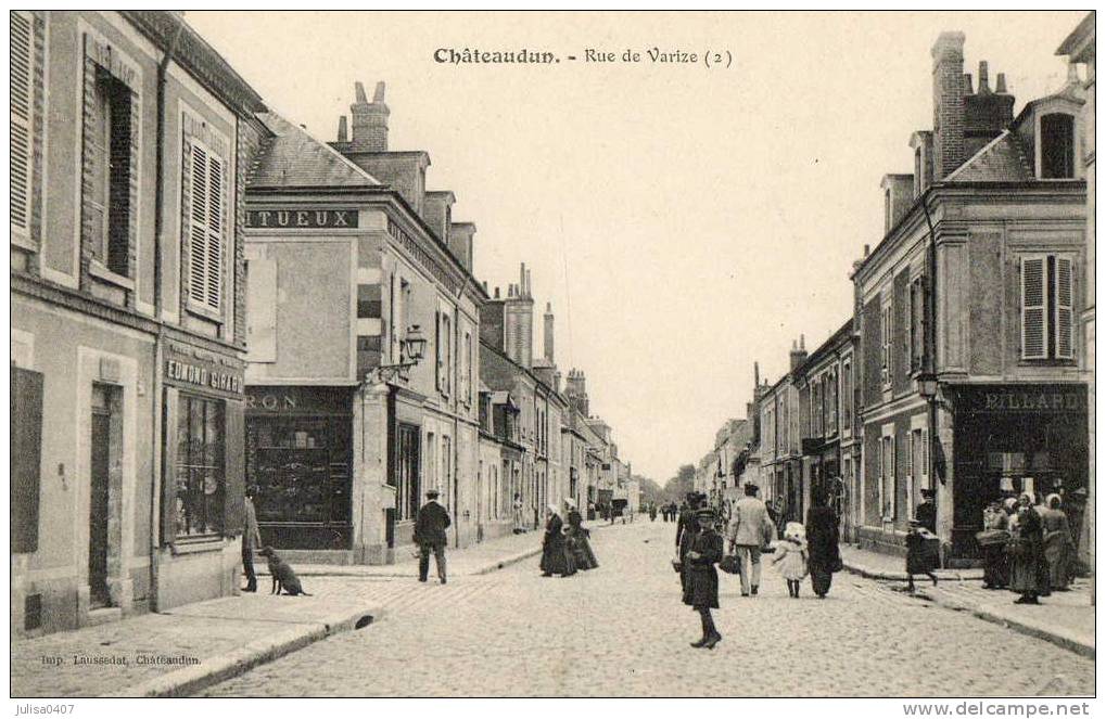 CHATEAUDUN (28) Rue De Varize Belle Animation - Chateaudun