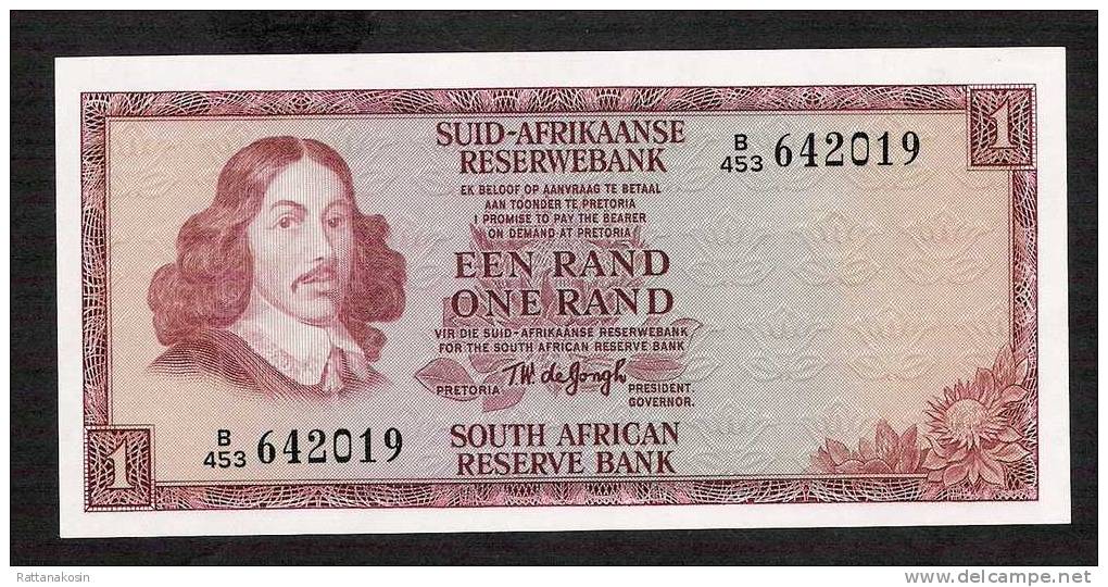 AFRIQUE DU SUD SOUTH AFRICA P116b 1 RAND(1975)  S.5  UNC. - Afrique Du Sud