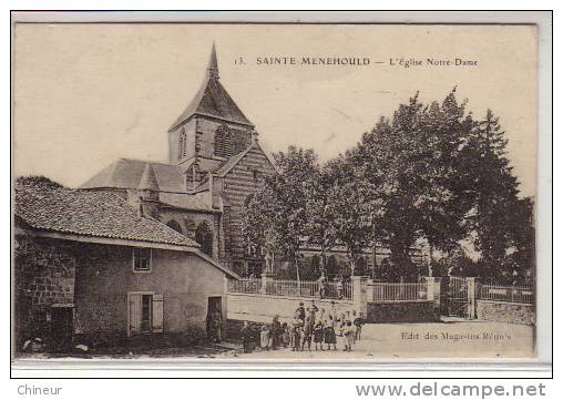 SAINTE MENEHOULD L'EGLISE NOTRE DAME - Sainte-Menehould