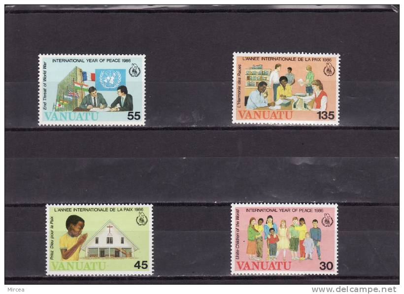 Vanuatu 1986 - Michel  736/9,  Neufs** - Vanuatu (1980-...)