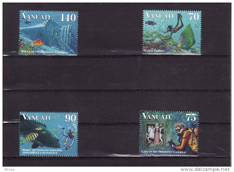 Vanuatu 1997 -  Michel  1028/31,  Neufs** - Vanuatu (1980-...)