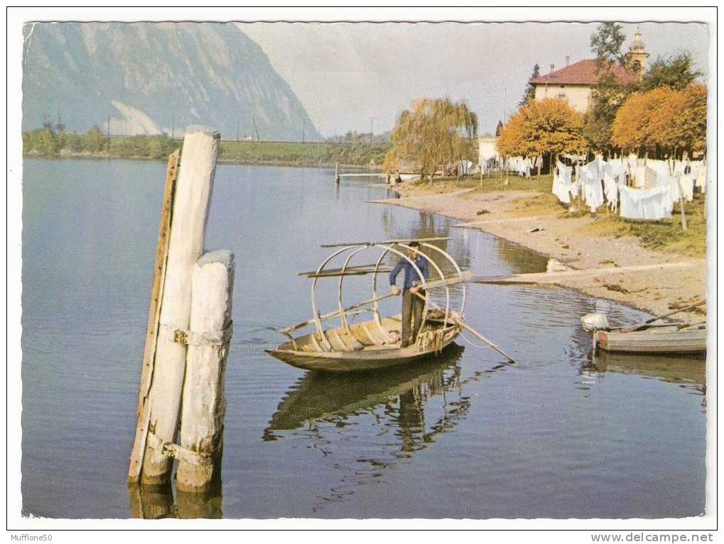 Svizzera 1966. Cartolina Di BISSONE - Lago Di Lugano - Annullo "Le Scorte:... Una Necessità".. - Bissone