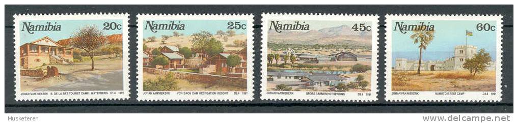 Namibia 1991 Mi. 711-14 Tourism MNH** - Namibia (1990- ...)