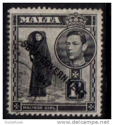 MALTA   Scott #  217 F-VF USED - Malte (...-1964)