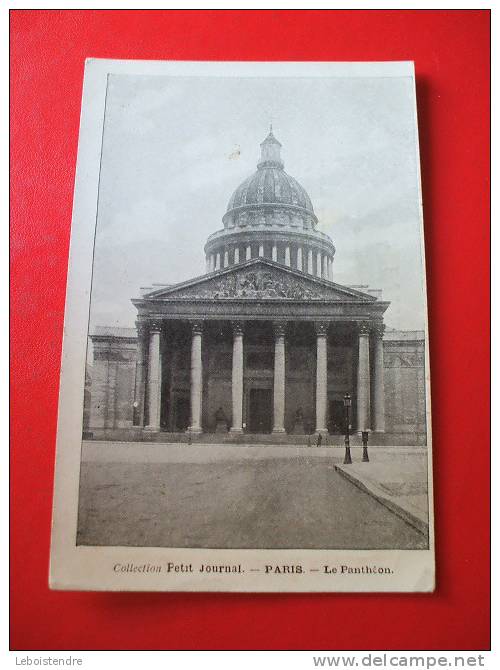CPA -(75-PARIS)-COLLECTION PETIT JOURNAL-PARIS-LE PANTHEON - Lots, Séries, Collections
