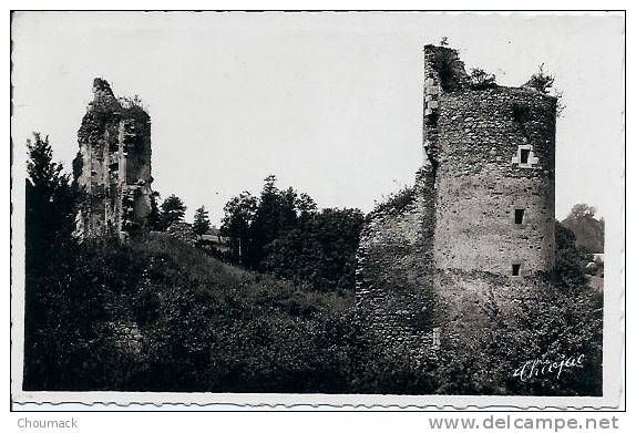 23 MALVAL  RUINES DU CHATEAU - Autres & Non Classés