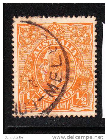 Australia King George V 1/2p Used - Gebruikt