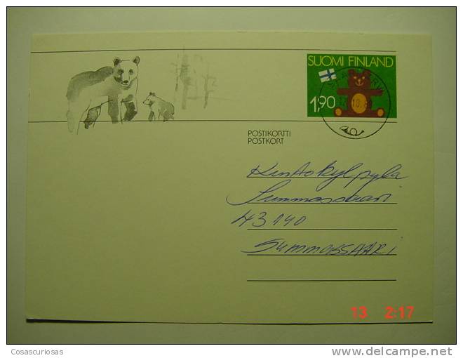 411  SUOMI FINLAND FINLANDIA          YEAR 1989  OTHERS  IN MY STORE - Interi Postali