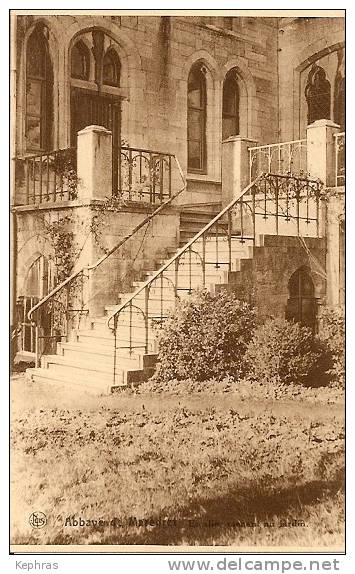 Abbaye De MAREDRET : Escalier Menant Au Jardin - Ern. Thill, Bruxelles - CPA PEU COURANTE - Anhée