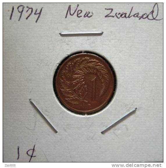 NEW ZEELAND /  1 CENT  1974. - Nieuw-Zeeland