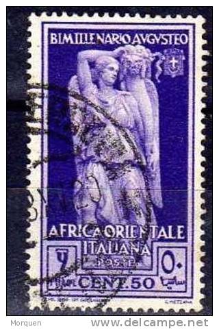Africa Oriental Italiana  Num 26. AUGUSTO Cesar Cat Yvert - Italiaans Oost-Afrika