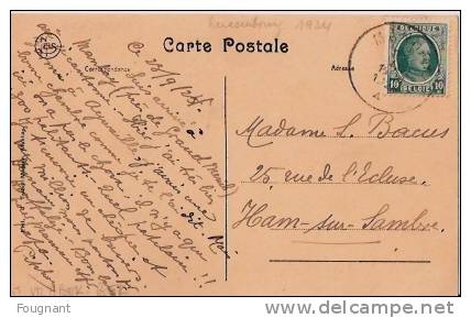 BELGIQUE : 1924:MANHAY (Luxembourg):ATTELAGE ARDENNAIS Et Maison Du Bourgmestre De Vaux Chavanne.Très Belle Carte. - Manhay