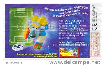 KINDER - S-51 - Figurine Sans Bpz * - Monoblocs