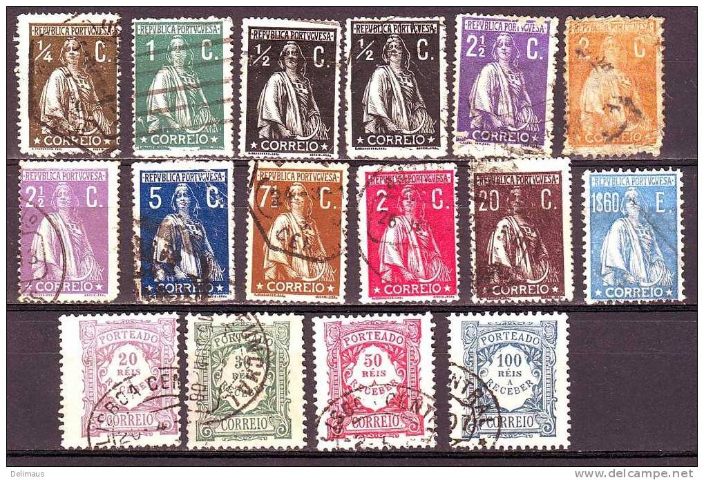 Portugal Lot Alte Marken Unterschiedliche Erhaltung - Used Stamps