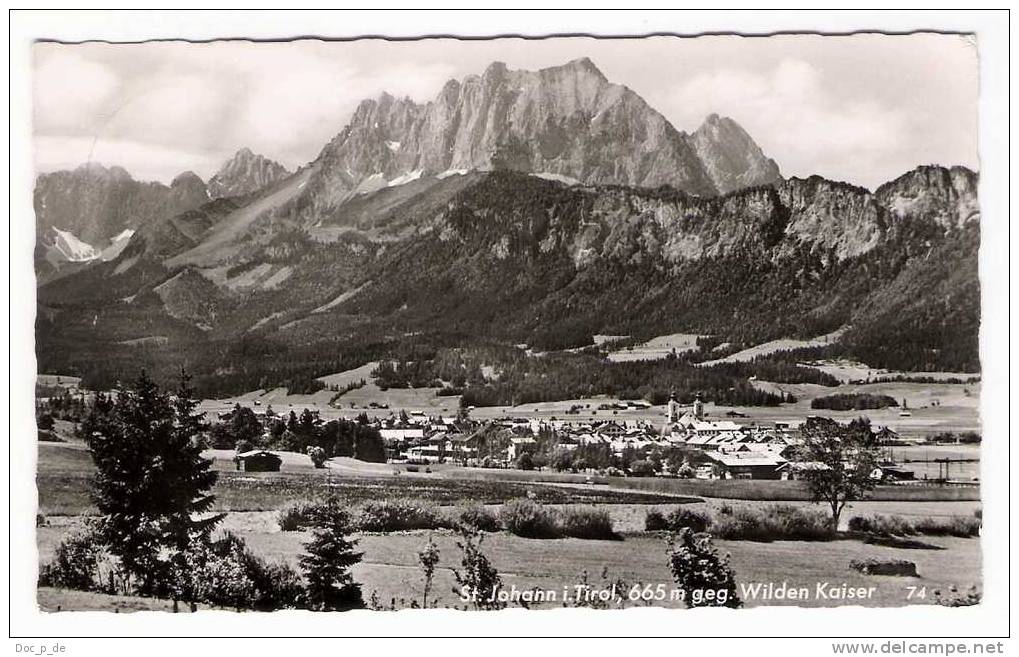 Österreich - St. Johann - Tirol - Gegen Wilden Kaiser - 1963 - St. Johann In Tirol