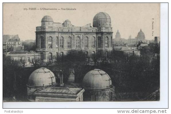 (FR786) PARIS. L'OBSERVATOIRE . VUE GENERALE . 1908 - Astronomia