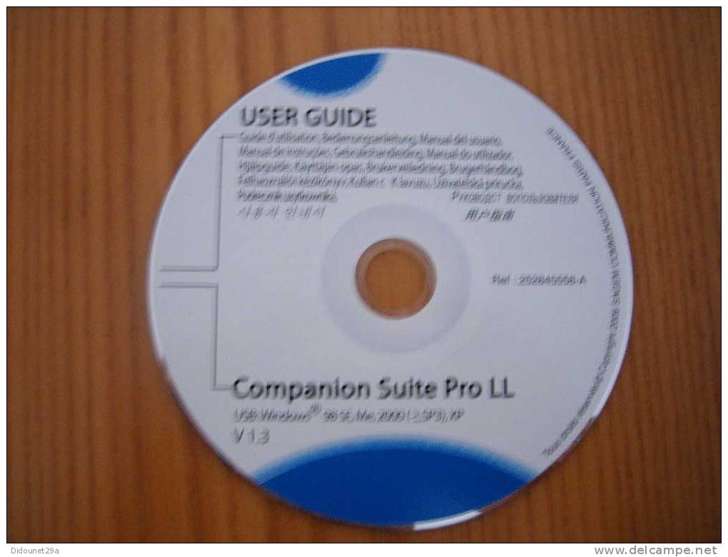 CD-ROM "USER GUIDE", Guide D´installation Companion Suite Pro LL - CD