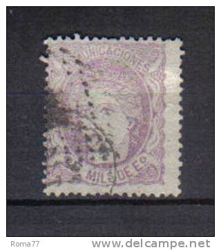 SS1328 - SPAGNA , Allegoria Unificato N. 106 - Used Stamps