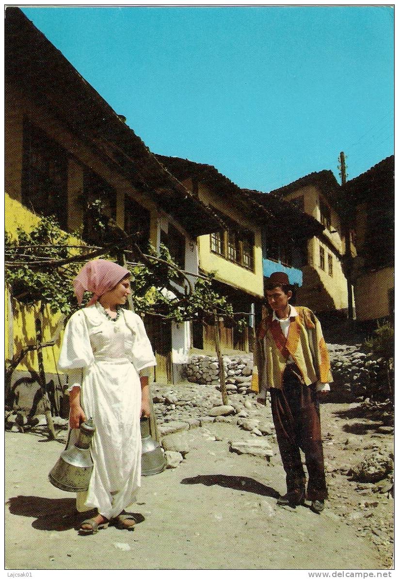 Serbia Kosovo Prizren,folklore,costumes,ethnic Postcard - Kosovo