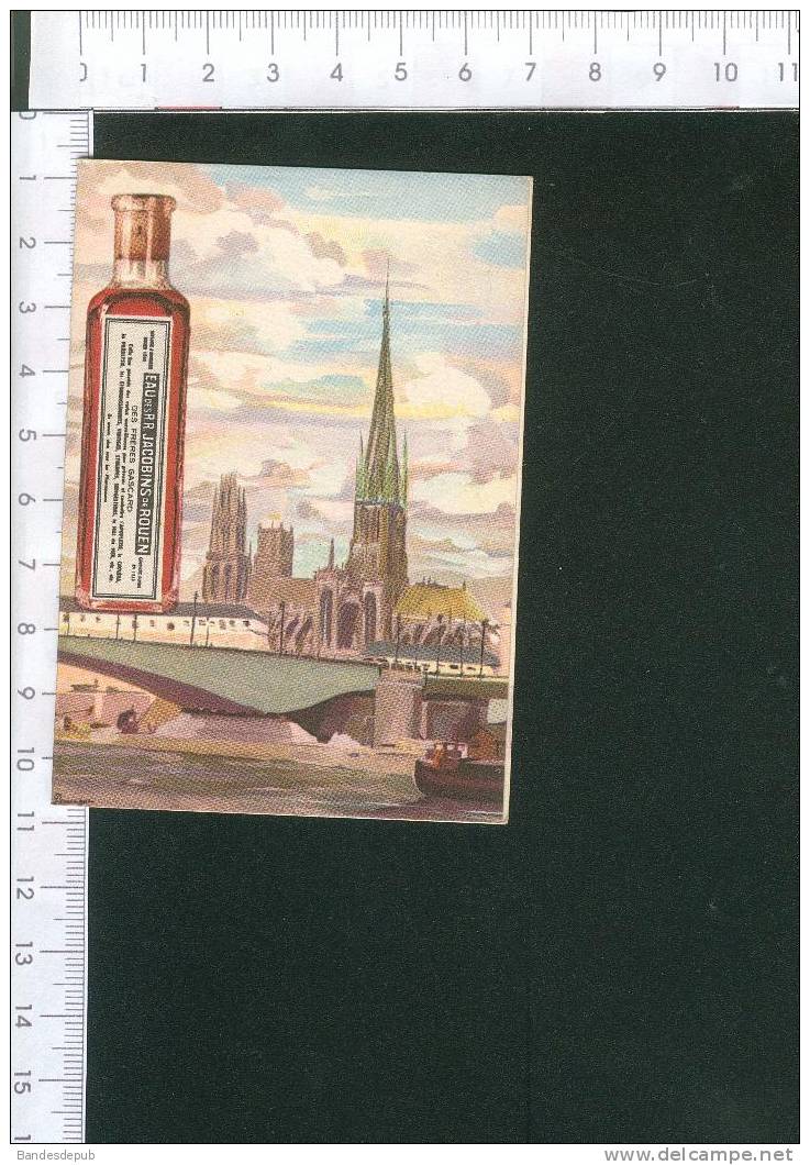 Rouen Eau Des Jacobins Mini Calendrier 1955 - Formato Piccolo : 1941-60