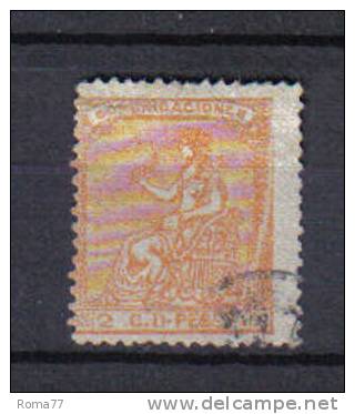 SS1355 - SPAGNA , Allegoria Unificato N. 130 Usato. - Used Stamps