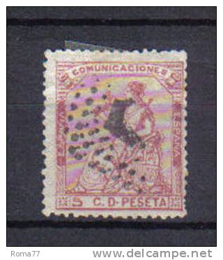 SS1358 - SPAGNA , Allegoria Unificato N. 131 Usato. - Used Stamps