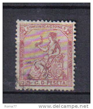 SS1359 - SPAGNA , Allegoria Unificato N. 131 Usato. - Used Stamps