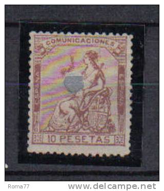 SS1367 - SPAGNA , Allegoria Unificato N. 139 Usato. - Used Stamps