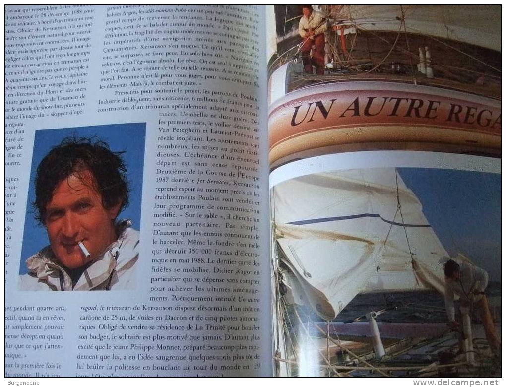 SEULS AUTOUR  DU MONDE / FANTASTIQUE HISTOIRE DES CIRCUMNAVIGATEURS/ BENOIT HEIMERMANN / PREFACE AUTISSIER /OUEST FRANCE - Bateau