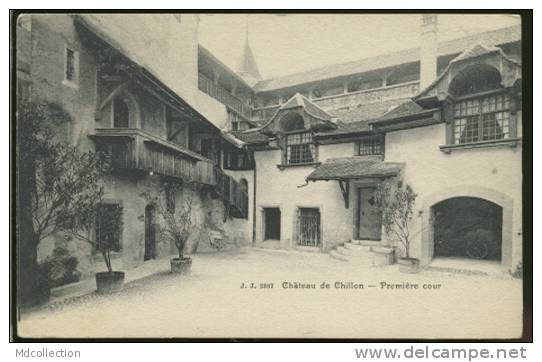 SUISSE CHILLON  /  Château De Chillon - Première Cour  / - Premier