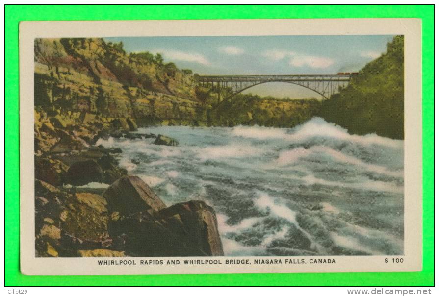 NIAGARA FALLS, ONTARIO - WHIRLPOOL RAPIDS AND WHIRLPOOL BRIDGE - - Niagarafälle