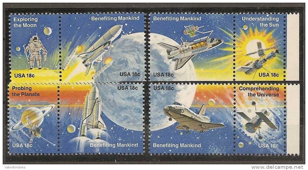 Navette Spatiale Columbia **Etats Unis USA  1331/38 ** - United States