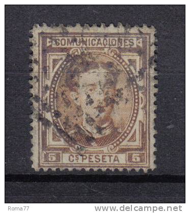 SS1399 - SPAGNA 1876, Alfonso XII Unificato N. 163 . - Oblitérés