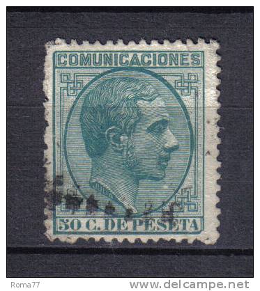 SS1409 - SPAGNA 1878, Alfonso XII Unificato N. 179 - Gebraucht