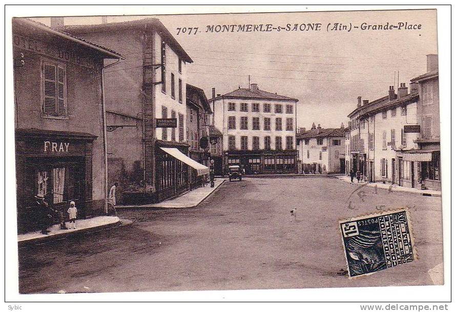 MONTMERLE SUR SAONE - Grande Place - Non Classés