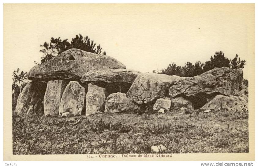 Dolmen Et Menhirs - Dolmen Carnac - Dolmen & Menhirs
