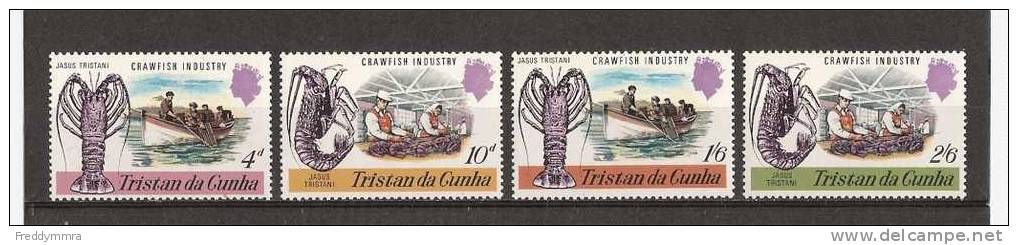 Tristan Da Cunha:  137/ 140 ** - Crustacés