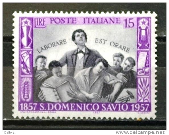 Italie - 1957 - St Domenico Savio - Neuf - Théologiens