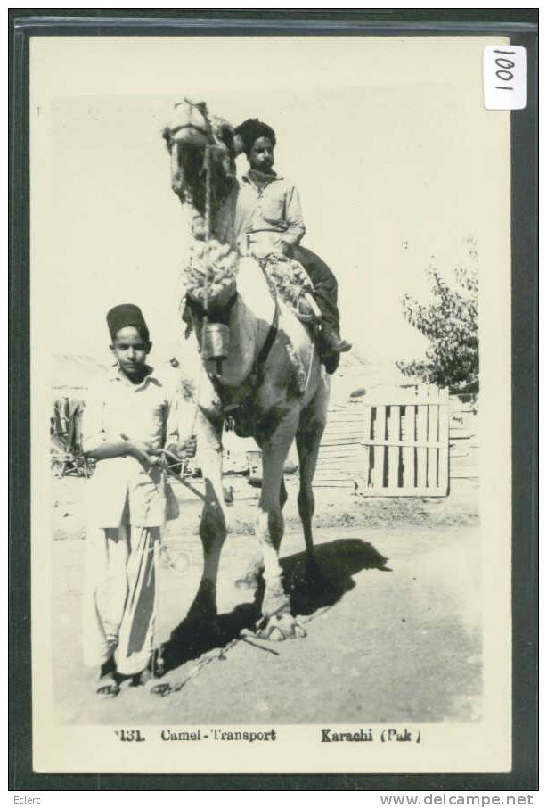 PAKISTAN - KARACHI - CAMEL TRANSPORT - TB - Pakistan