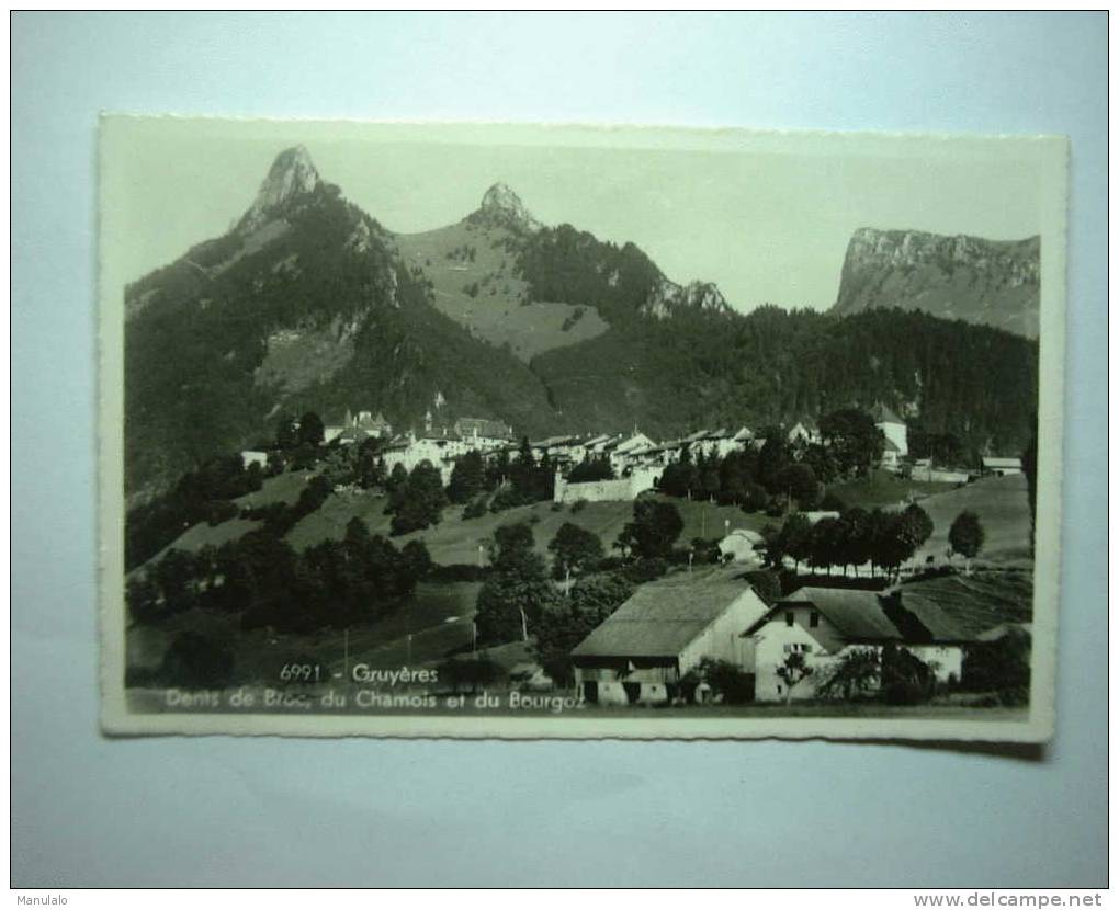 Gruyères - Dents De Broc, Du Chamois Et Du Bourgoz - Broc